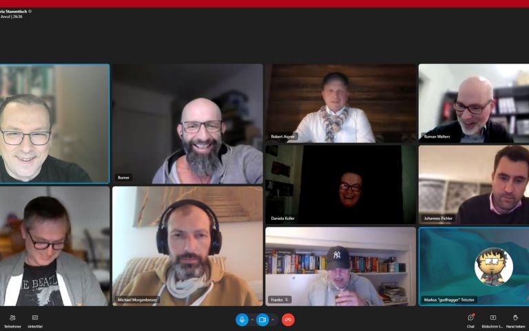 Screenshot des Skype Anrufs